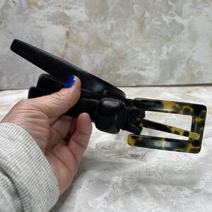 Vintage Y2K Fossil leather belt